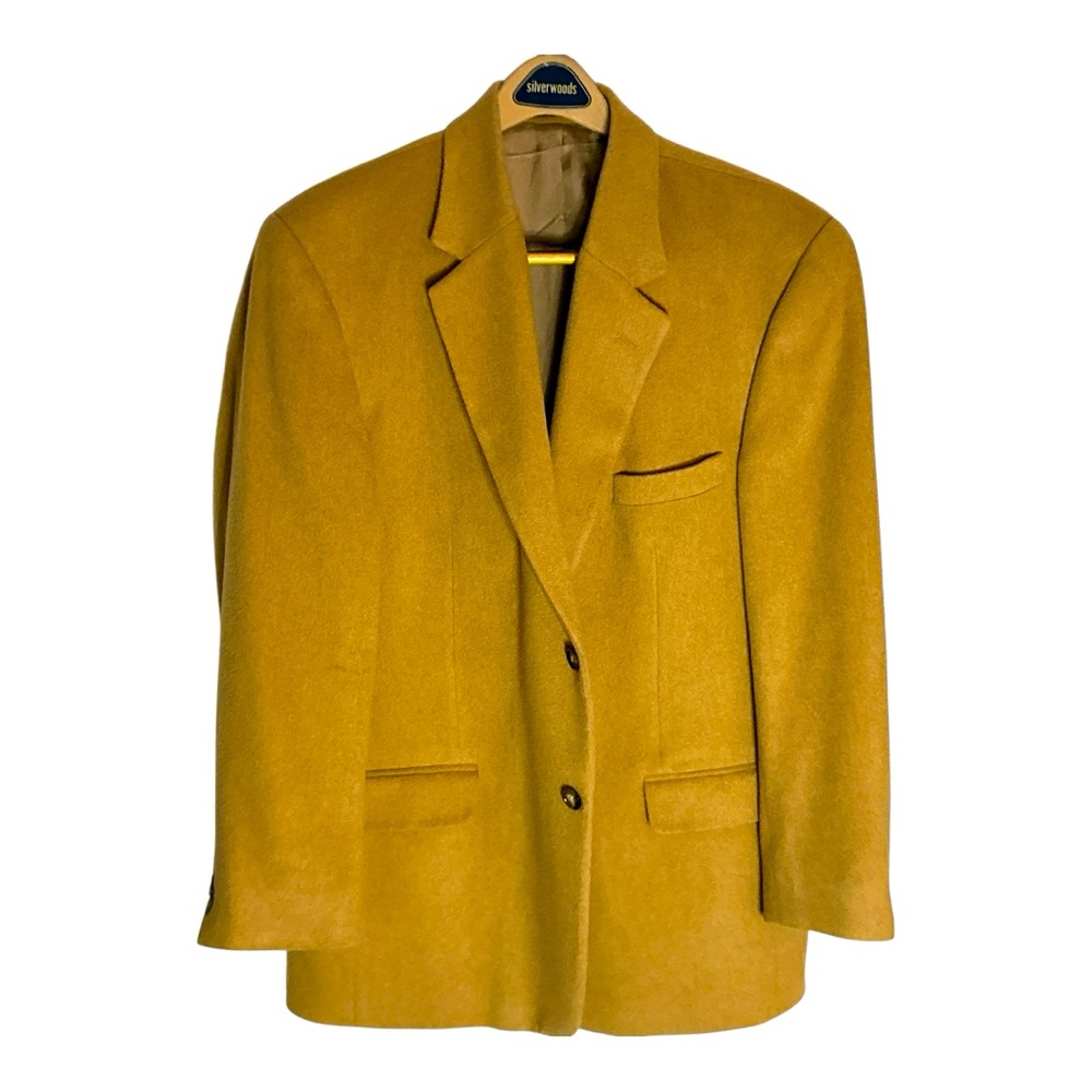 MACY’S CLUB ROOM Men’s Classic 100% Camel Hair Blazer 42Regular